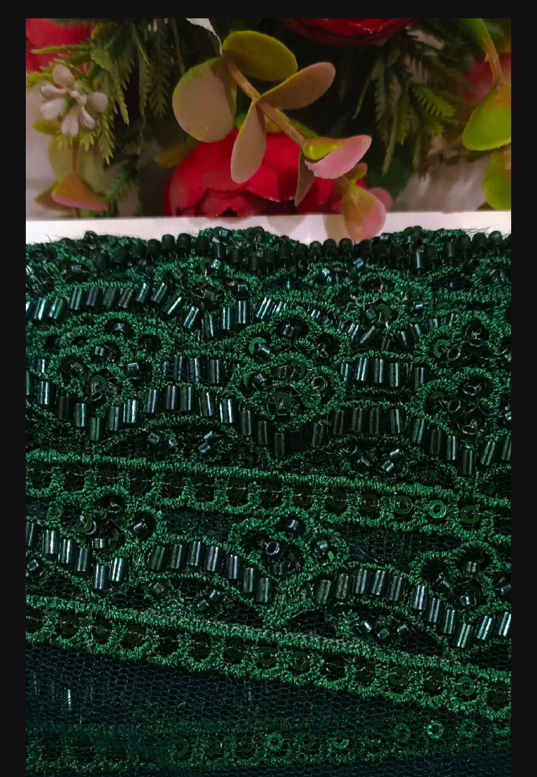 Turkish cut Dana lace par yard 
