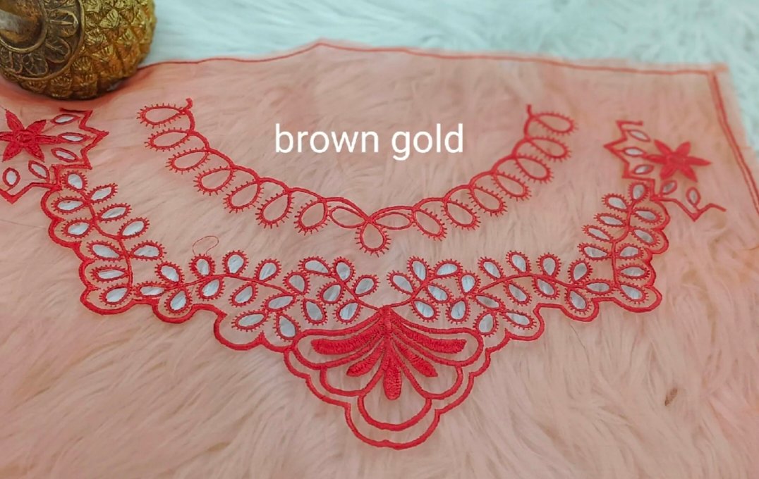Trending neckline design 