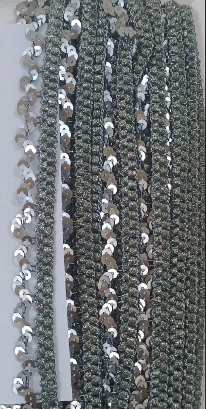 Fancy sitara zari sequence lace 2 yards price 