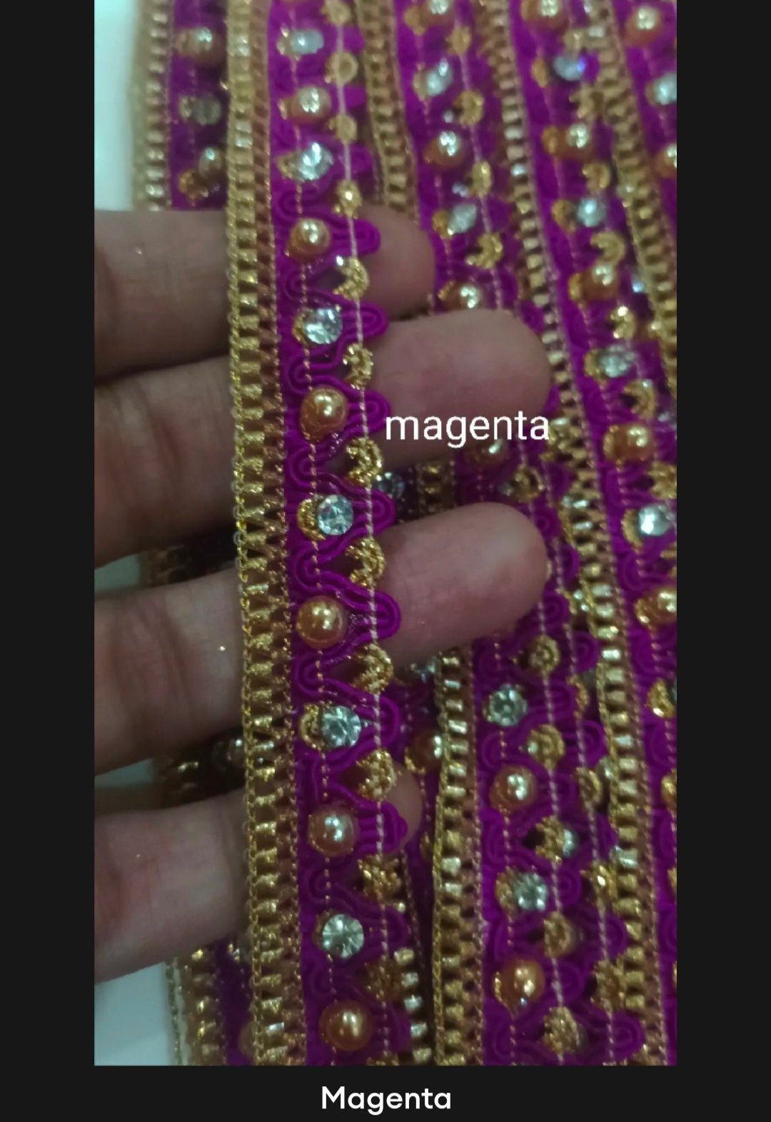 Beautiful and elegant stone lace 2 yards price 