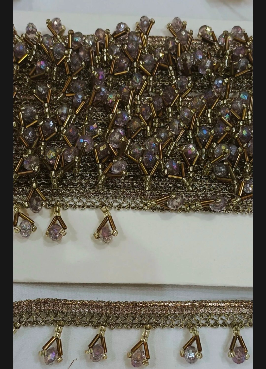 Crystal beautiful and elegant design 2 yards price 