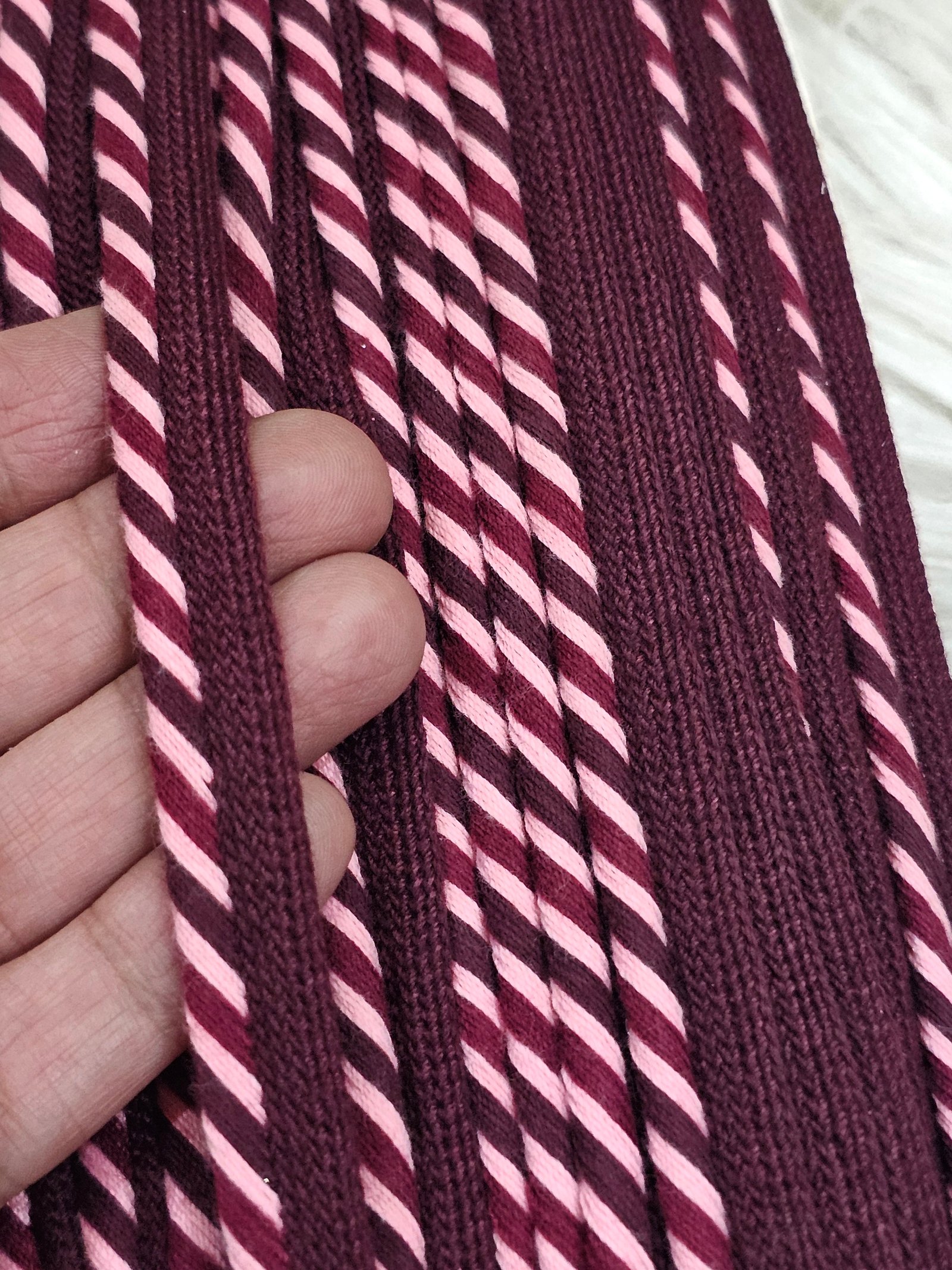 New qursha multi tread embroidery piping 2 yards price